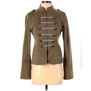 Romeo & Juliet Couture Green Military Jacket